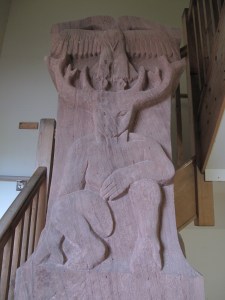 Senhouse (Maryport) altar to the horned god (modern)