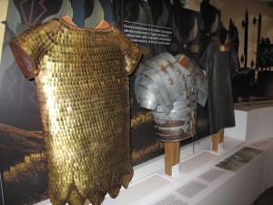 Roman Army Museum mail and armour